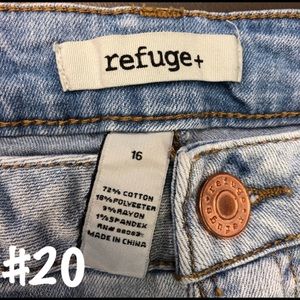 Charlotte Russe Refuge Denim Shorts